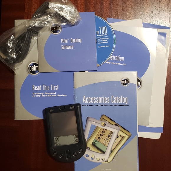 Palm m100 Handheld PDA,Sync Cable,&Software - Picture 3 of 4